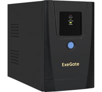 Источник бесперебойного питания ExeGate SpecialPro UNB-900.LED.AVR.1SH.2C13, RJ45 11,USB, металлический корпус, Black 292778