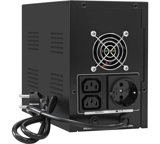 Источник бесперебойного питания ExeGate SpecialPro UNB-2200.LED.AVR.1SH.2C13 2200VA/1300W, 1Sch/2C13, металлический корпус, Black 292610