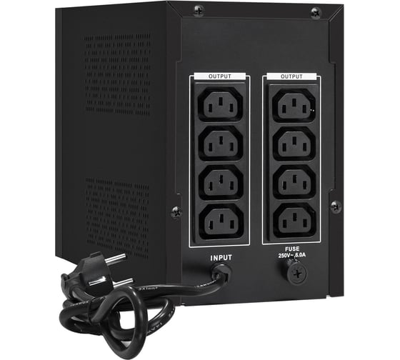 Источник бесперебойного питания ExeGate SpecialPro Smart LLB-1200.LCD.AVR.6C13.RJ 1200VA 750W, LCD, AVR,6C13, RJ45 11, металлический корпус, 285493