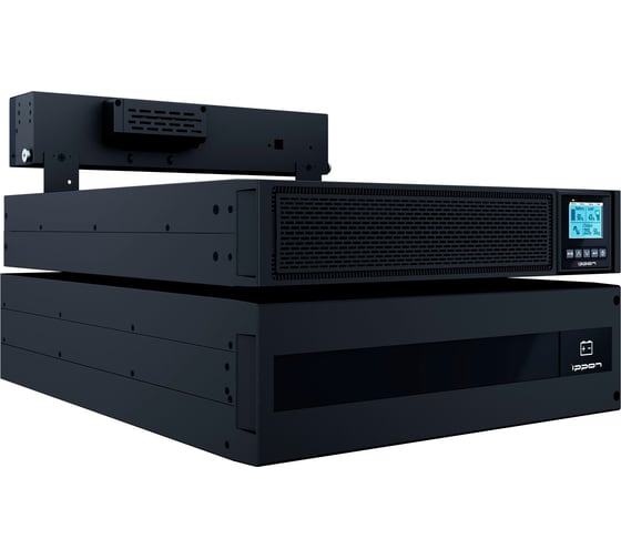 Источник бесперебойного питания IPPON Innova RT II 6000 6000Вт, 6000ВА, черный, 1 штука в упаковке 1005639