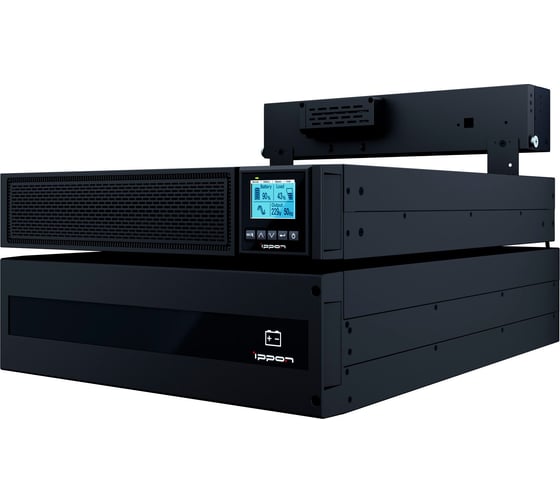 Источник бесперебойного питания IPPON Innova RT II 6000 6000Вт, 6000ВА, черный, 1 штука в упаковке 1005639
