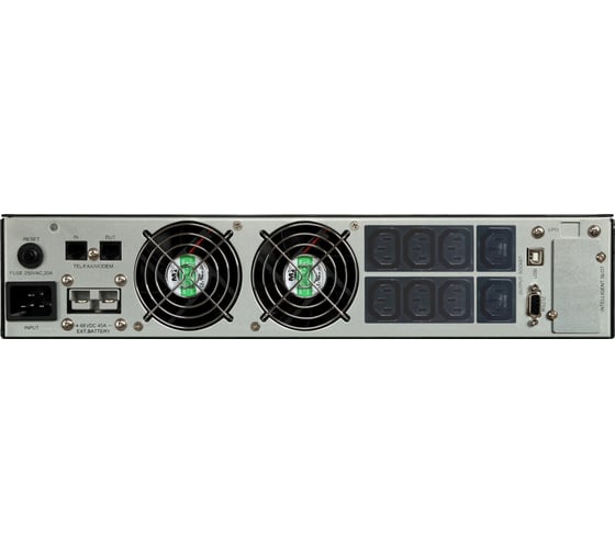 Источник бесперебойного питания RUCELF UPO-2000RT-48-E 2 кВА, 1,8 кВт КА-00008310