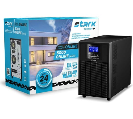 Источник бесперебойного питания Stark Country 5000 Online (60A)