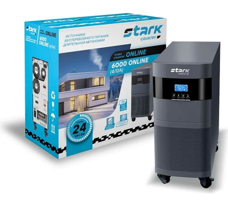 Источник бесперебойного питания Stark Country 6000 Online 12A