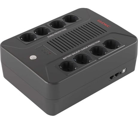 Линейно-интерактивный ИБП DKC серии Info PDU, 800 ВА/480 Вт,1/1,8xSchuko, 1x8Aч INFOPDU800PL