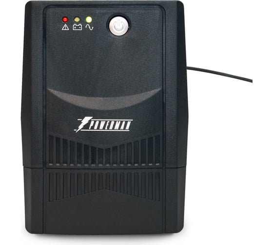 Источник бесперебойного питания POWERMAN UPS BackPro 600I Plus IEC320/AVR+interface+soft+int 6120413