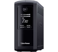 ИБП CYBERPOWER Line-Interactive 1000VA/550W USB/RS-232/RJ11/45 6 IEC С13 VP1000EILCD