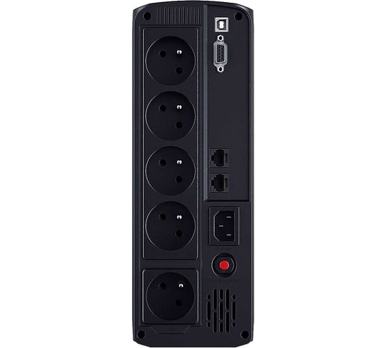 ИБП CYBERPOWER Line-Interactive 1200VA/720W USB/RS-232/RJ11/45 4 + 1 EURO VP1200ELCD
