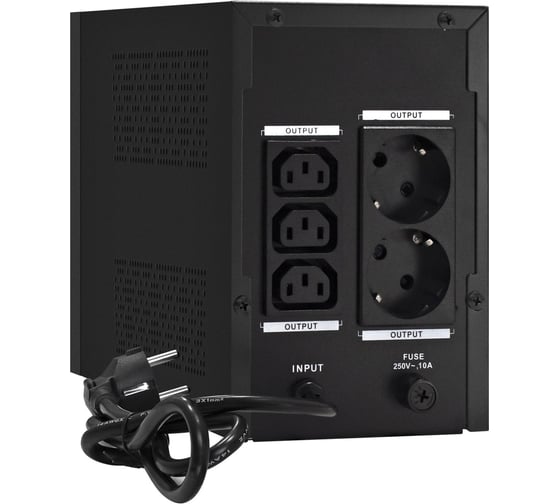 ИБП ExeGate SpecialPro Smart LLB-12C13, съемн.кабель, металлический корпус, Black 292795