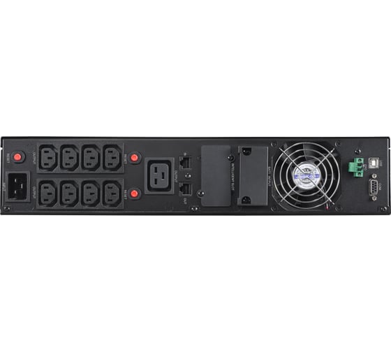 Источник бесперебойного питания CYBERPOWER Online 3000VA/2700W USB/RS-232/EPO/SNMPslot/RJ11/45/ВБМ 8 IEC С13, 1 IEC OLS3000ERT2U