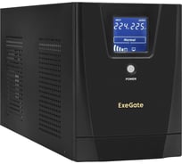 ИБП ExeGate SpecialPro Smart LLB-3000.LCD.AVR.2C13,RJ45 11,USB, металлический корпус, Black 292637