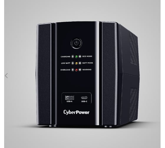 Источник бесперебойного питания CYBERPOWER Line-Interactive2200VA/1320W USB/RJ11/45/USB charger A/C UT2200EIG 1