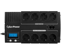 Источник бесперебойного питания CYBERPOWER line-interactive 700va/420w usb/rj11/45/usb charger a (4+4 euro) BR700ELCD