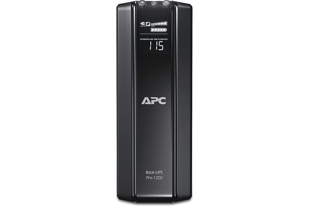 Источник бесперебойного питания APC Back-UPS RS 1200VA LCD 230V BR1200GI -  выгодная цена, отзывы, характеристики, фото - купить в Москве и РФ