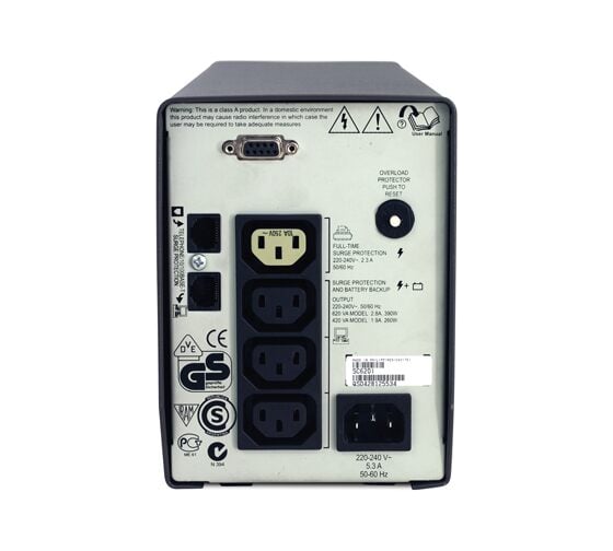 Источник бесперебойного питания APC Smart-UPS SC 620 VA DB-9 RS-232 SC620I