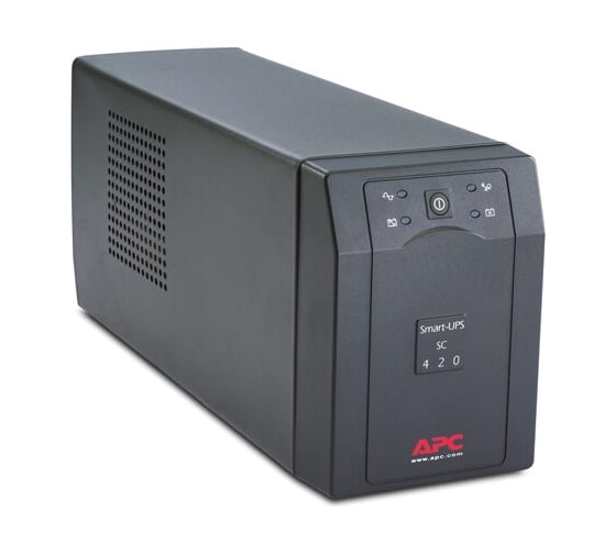 Источник бесперебойного питания APC Smart-UPS SC 420 VA DB-9 RS-232 SC420I