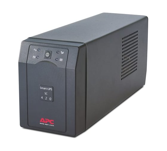 Источник бесперебойного питания APC Smart-UPS SC 420 VA DB-9 RS-232 SC420I