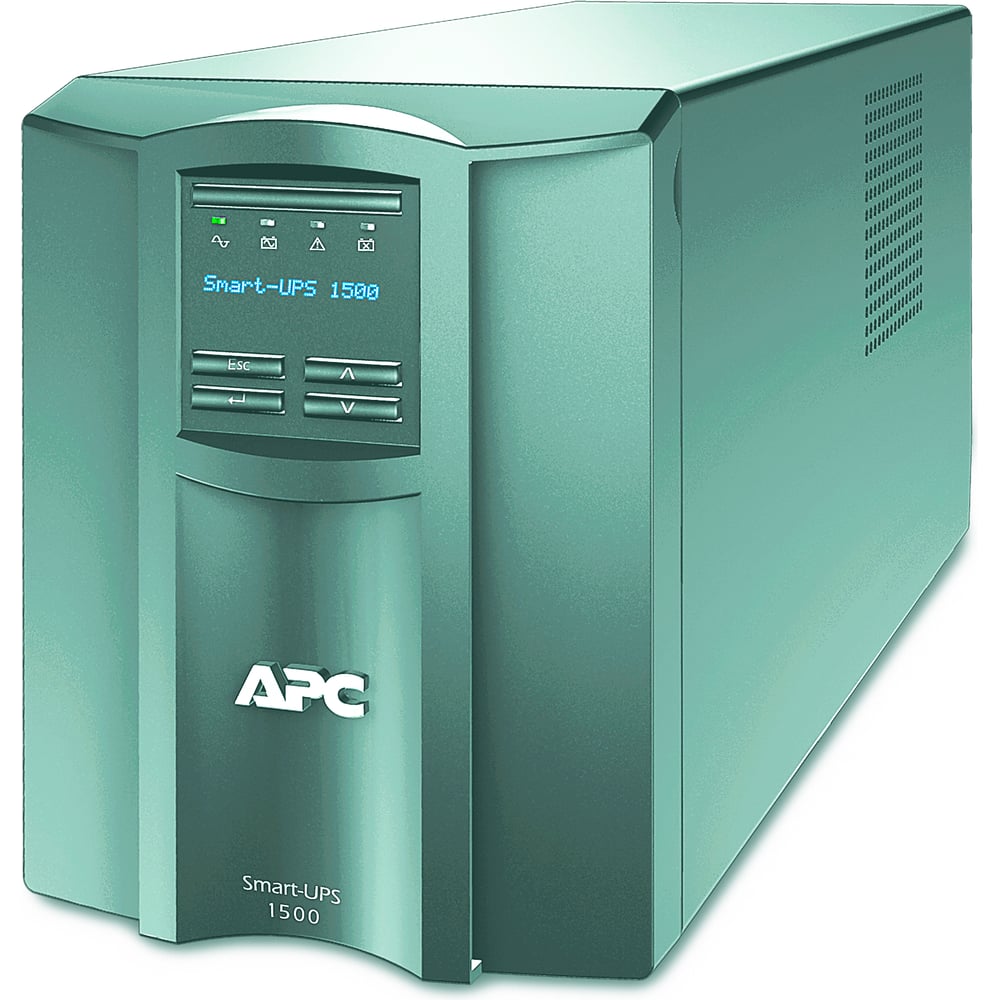 Источник бесперебойного питания 1000 Вт APC Smart-UPS SMT1500I - выгодная  цена, отзывы, характеристики, фото - купить в Москве и РФ