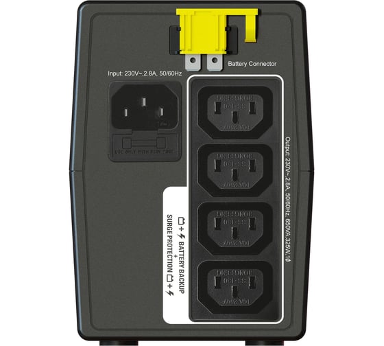 Источник бесперебойного питания APC Back-UPS 650VA BX650LI