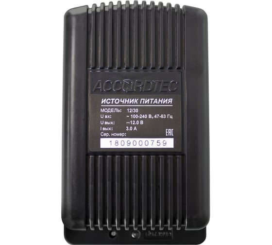 Источник стабилизированного питания ACCORDTEC AT-12/30 AT-02357