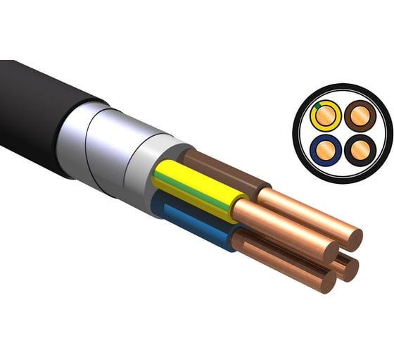 Кабель NVO вбшвнг(а) ls 4x1,5 гост (80 метров) NVO-KPP-VBSHVNG-LS-415-80