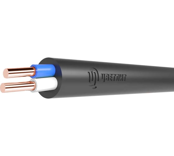 Кабель Цветлит ППГнг(A)-HF 2x2,5ок(N)-0,66 бухты 100м 00-00148742 1