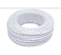 Провод Bironi 3х0,75, белый, матовый, 10м B1-432-71-10