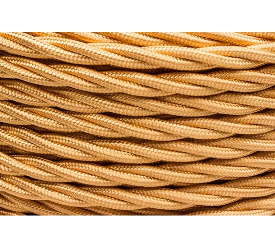 Провод Bironi 3х1,5, золото, глянец, 150м B1-434-079-150