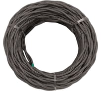 Провод Bironi 2*0,75 Графит (матовый) 20м B1-422-713-20