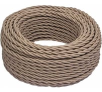 Провод Bironi 2*2,5 Капучино (матовый) 10м B1-425-716-10