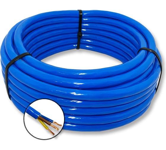 Водопогружной кабель КВВ ПРОВОДНИК 3x10 мм2, 30м OZ64856L30 1