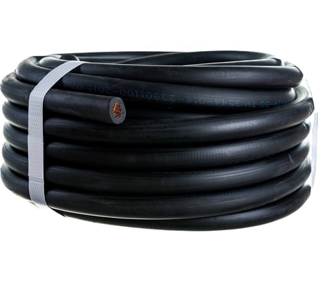 Кабель REXANT сварочный КГтп-ХЛ 1х25 мм2, длина 10 метров 01-8412-10