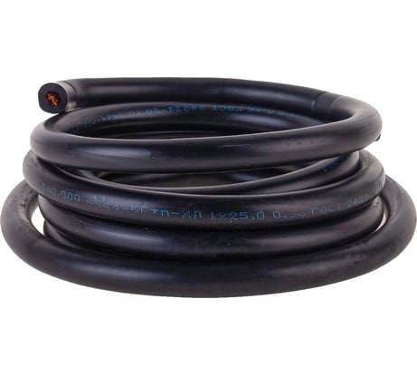 Сварочный кабель REXANT КГтп-ХЛ 1х25 мм2, длина 3 метра 01-8412-3