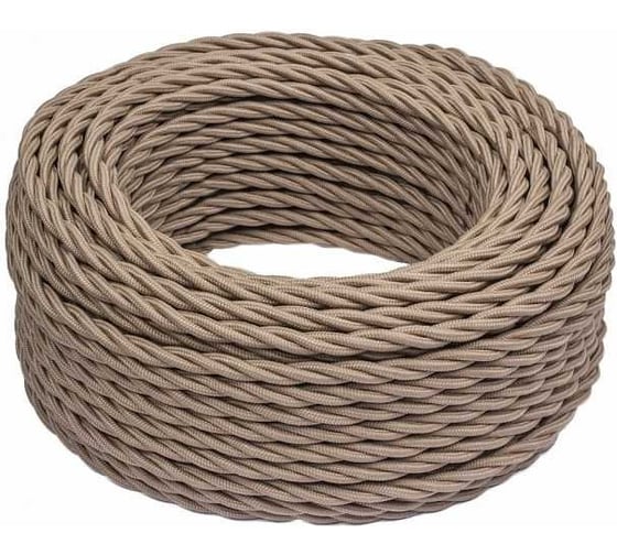 Коаксиальный кабель Bironi капучино,матовый,20м B1-426-716-20