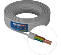 Кабель ПВСбм Мастер Тока 3x0.75 бел (5) МТ1180