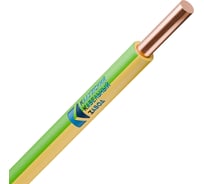 Провод ККЗ ПуВнг(А)-LS 4,0, желто-зеленый KKZ40-00010439