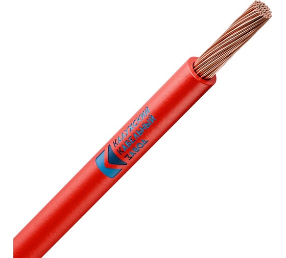 Провод ККЗ ПуГВнг(А)-LS 1х10,0, красный KKZ40-00010391 1