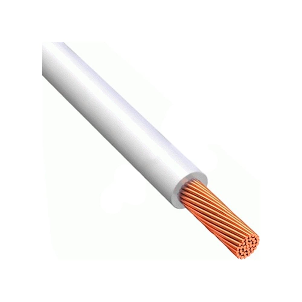 Провод ККЗ ПуГВнг(А)-LS 1х6,0, белый KKZ40-00010396 - выгодная цена ...
