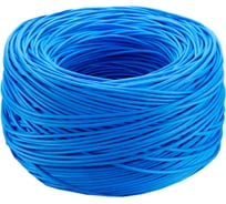 Кабель Ripo Utp 4 cat6 23awg cu plus, 25м.,fluke test (ксвпв -кат.6 4-2-plus) синий 001-112010-25