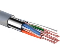 Кабель OptimLAN Premium FTP 4PR 24AWG CAT5e, бухта 305 метров F01-0403