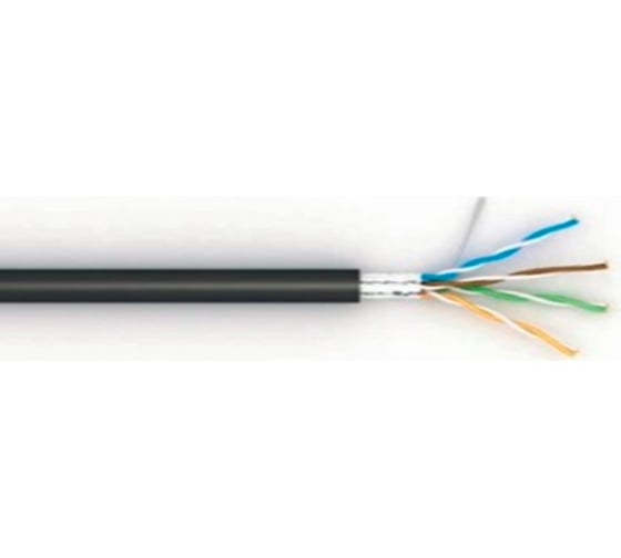 Кабель OptimLAN Standart FTP 4PR 24AWG CAT5e, бухта 305 метров F01-0402