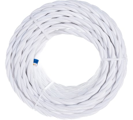 Витой провод-ретро Electraline 3х1,5 белый В1-434-71-20