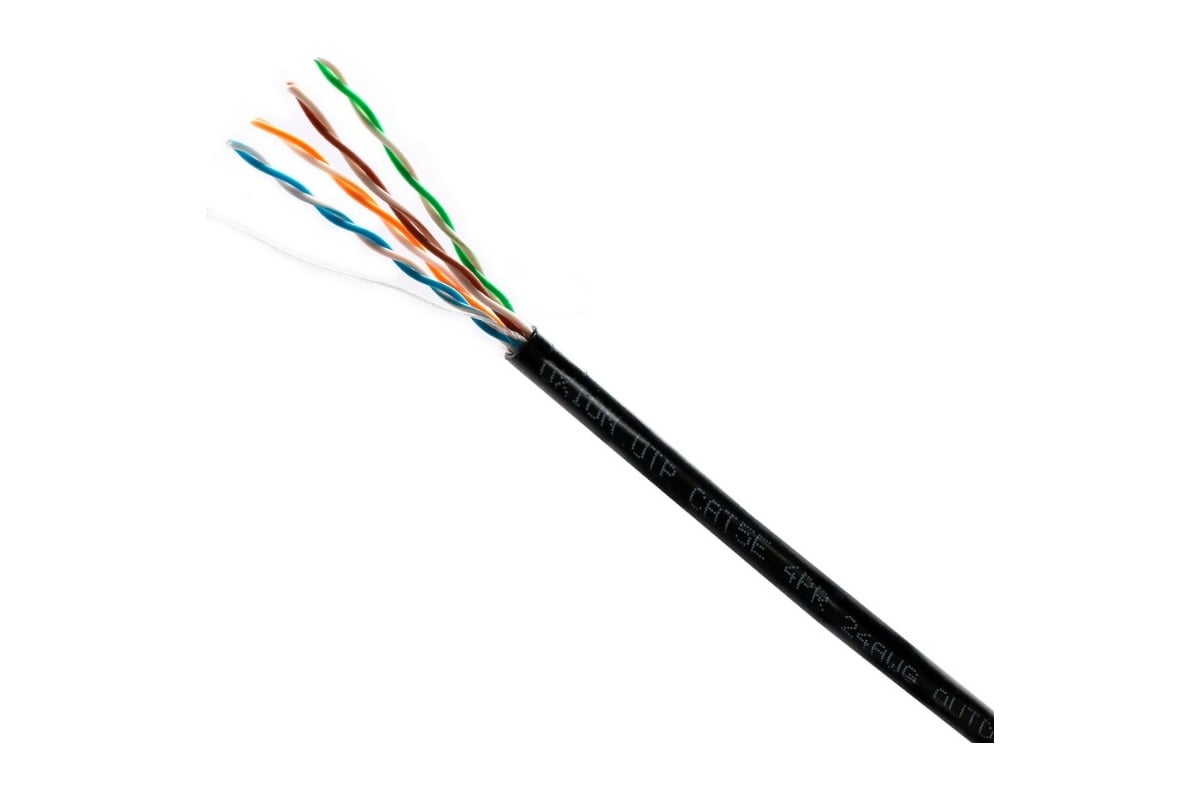 Кабель utp OXION cat5e 4x2х0,51 медь 305 м outdoor OX-UTP4PR24AWG-OUTD305M