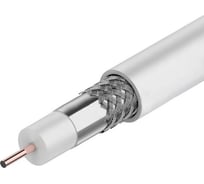 Телевизионный коаксиальный кабель OXION rg-6u ccs/al/al на катушке (305м) OXRG6U305