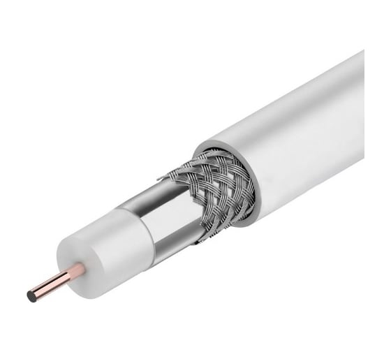Телевизионный коаксиальный кабель OXION rg-6u ccs/al/al на катушке (305м) OXRG6U305 1