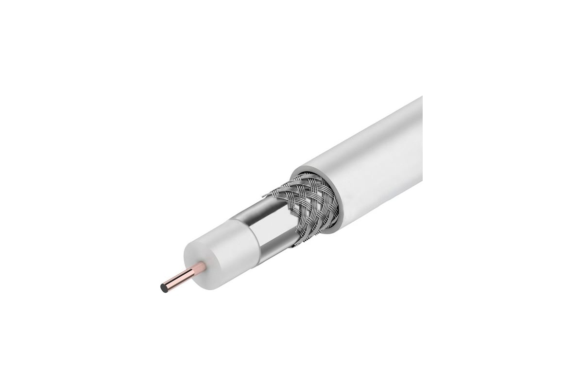 Телевизионный коаксиальный кабель OXION rg-6u ccs/al/al (20м) OXRG6U20 ...