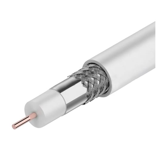 Телевизионный коаксиальный кабель OXION sat-50 м cu/al/al на катушке (305м) OXSAT50M305 1