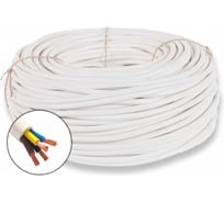 Бытовой круглый провод ПВС ПРОВОДНИК 4x0.5 мм2, 10м OZ244559L10