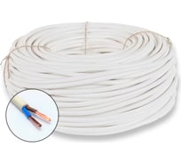 Бытовой круглый провод ПВС ПРОВОДНИК 2x0.75 мм2, 400м OZ48605L400