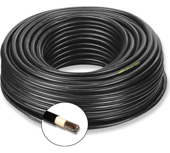 Силовой кабель АВВГнгA-LS ПРОВОДНИК 1x4 мм2, 5м OZ5027L5 1